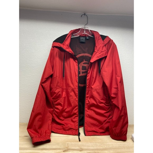 Stormtech Jackets & Blazers - Stormtech Woman Red Hooded Full Zip Jacket Size:L